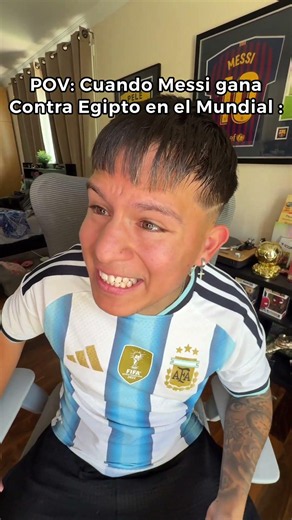POV: Cuando Messi Gana Contra Egipto En El Mundial 😂🚀 Paul Ferrer #short