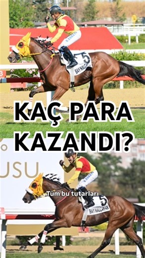 Halis Karataş Bay Nalçakan ile kaç para kazandı? #haliskarataş #baynalçakan #gazi #tjk #atyarışı