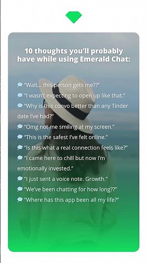 10 thoughts you’ll probably have while using Emerald Chat