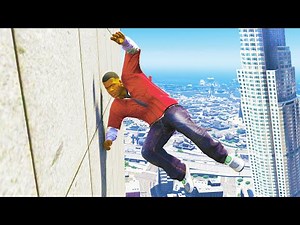GTA 5 Funny/Crazy Jump Compilation #14 (GTA V Fails Funny Moments