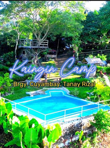 Best Campsite to unwind with your Friends and Loved Ones. 📌 Kaingin Camp Brgy. Cuyambay, Tanay Rizal Tent Pitching 50/100 Daytour 150 Overnight 250 For more inquiries just pm their page Kaingin Camp 🎶 Sweetnotes Music #LoveThePhilippines #WhenInTanayRizal #dji #mini3pro #gopro #hero9 | Kuya Randy Adventures