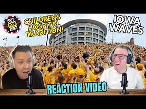 BRIT POPS REACT to Iowa's Hawkeyes' New Tradition is More Than Just A Wave
