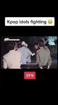 kpop idols fighting