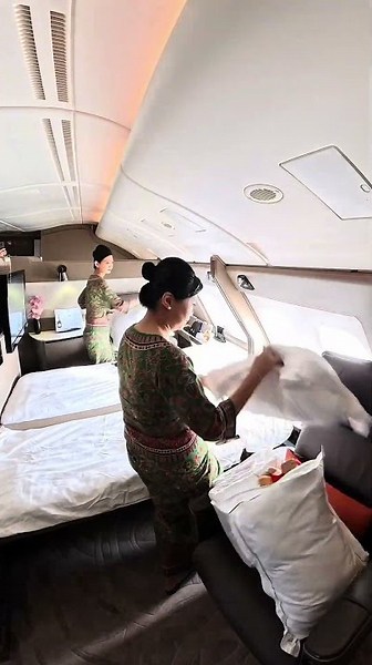 The Superb Double Suite #singaporeairlines #firstclass #suite