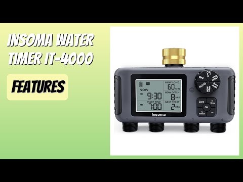 REVIEW (2025): Insoma Water Timer IT-4000. Features