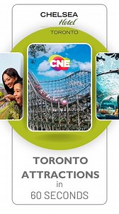 Experience the magic of the Canadian National Exhibition in just 60 seconds! The CNE, also known as The Ex, is one of Toronto’s most iconic summer events. Running from August 16 to September 2, 2024, it offers something for everyone:Thrilling Rides: From heart-pounding roller coasters to family-friendly rides, there’s excitement for all ages.Delicious Food: Indulge in unique and tasty treats, including the famous food building with multicultural cuisines and crazy food creations.Live Entertainme
