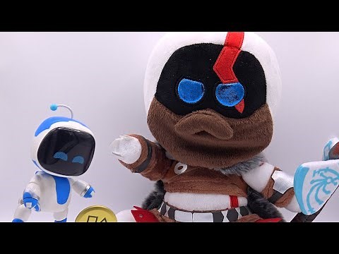 [Fangamer] Astro Bot Kratos Bot Plush Collector's Plush Unboxing (4K)
