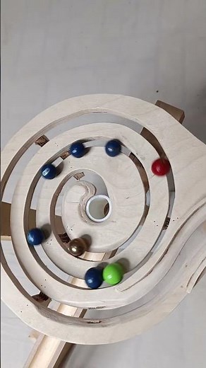 Marble Rush Spiral Challenge 🌀🔴 | Satisfying Marble Run ASMR.