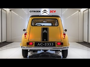 All New 2025 Citroën 2CV Rally Is Back_ The Adventure of a Lifetime in a French Icon!