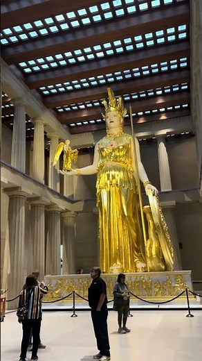 an inside look at athena inside the parthenon in nashville