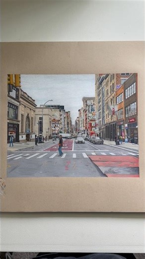 Step by step of creating a colored pencil drawing✍️This drawing was beyond fun working on!!🥹✨