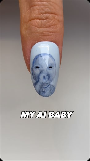 ʏᴜɴᴀ ᴊᴇꜱꜱɪᴄᴀ on Instagram: "who’s son is this . . . . . . . #aibaby #aiart #nailart #memeedit #brainrotmemes funnynails crazynails nailmeme chronicallyonline aicommunity memeartist weirdart cutenails nailreels nailinspo"