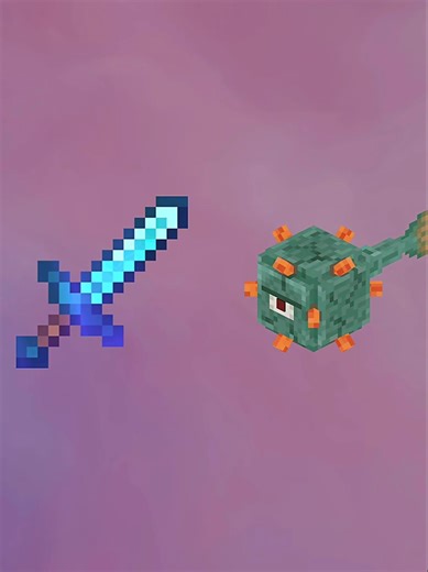 diamond sword vs All mobs minecraft #minecraft #entity303 #herobrine #mcpe