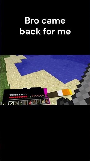 bro came back for me #horror #minecraft #shorts