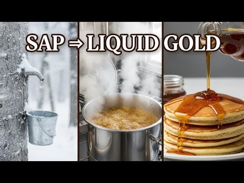 Inside a Maple Syrup Plant: From Raw Sap to Grade A Amber Syrup (Full Manufacturing Process)