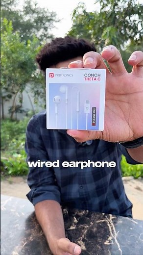BEST WIRED EARPHONES UNDER ₹299 | Portronics conch theta c wired earphone | review and unboxing