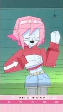 First Low Poly animation in Blender ✍🏼 #blender #3dsculpting #3danimation #lowpoly