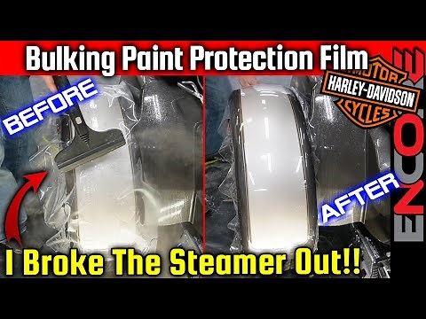 Bulk PPF Installation On A Harley Davidson Tri-Glide Trike!!