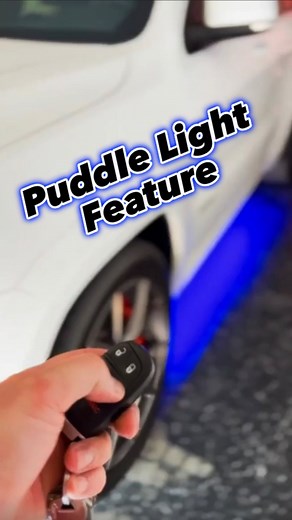 Flow Series LEDs paired with a Ghozt Bluetooth gives you optional puddle light features with any color you decide 🔥 | Lighting Trendz