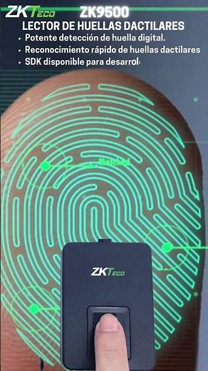 ZKTECO - ZK9500 - LECTOR DE HUELLA