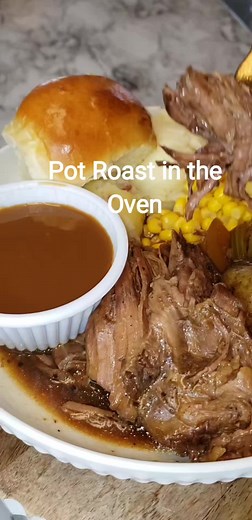 Easy Pot Roast Recipe in the Oven