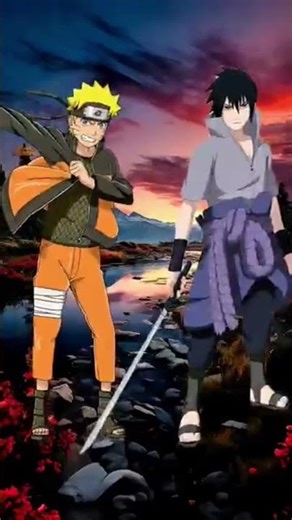 naruto vs sasuke 😈 kid age and adult age #naruto #naruto and sasuke