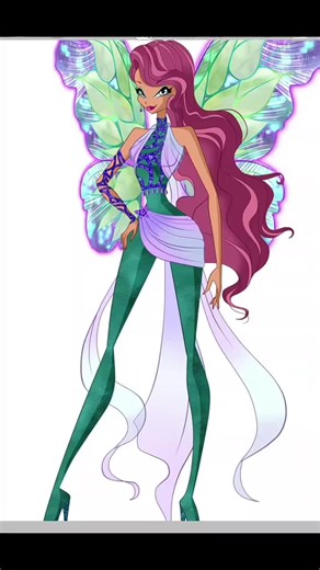 corrigindo a paleta de cores da Aisha #winx #winxclub