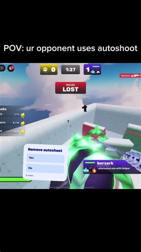 I just wanted to do a trickshot #roblox #rivals #robloxrivals #shorts