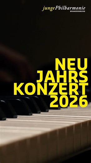Musik- und Kunstschulen in BB on Instagram: "Neujahrskonzert 2026 der Jungen Philharmonie Brandenburg 🎻🎹 Am 2. und 3. Januar 2026 lädt die Junge Philharmonie Brandenburg zu ihren Neujahrskonzerten in die Kulturweberei und ins Konzerthaus Berlin ein. Auf dem Programm unter der Leitung von @komischeoper-Dirigent Koen Schoots stehen Werke von Gershwin, Puccini und Verdi. 📅 2. Januar 2026, 18 Uhr 📍 Kulturweberei Finsterwalde 📅 3. Januar 2026, 19 Uhr 📍 Konzerthaus Berlin 🎟️ Tickets unter: www.