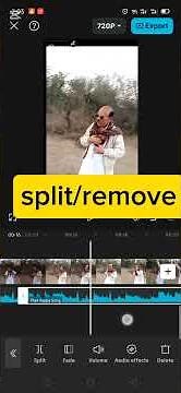 How to Cut, Remove, Split edit trim & Join Audio in CapCut – Easy Tutorial #foryou # #viral #capcut