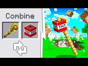 Minecraft But You Can Combine Any Item With Magic...
