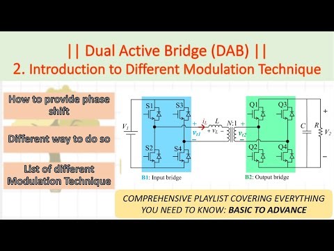 LECT 02 Introduction to Different Modulation Technique in DAB Converter #DAB