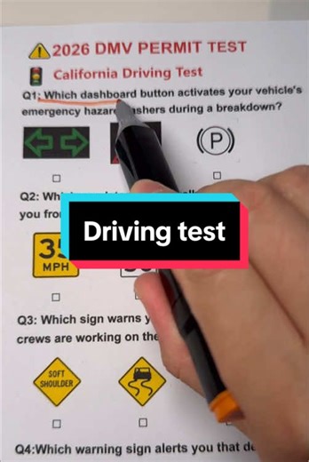 I bet you can't get this basic driving rule right on the first try. 🤦‍♂️ Let’s see who the real safe drivers are! Drop your answer! 🚗 #drivingtest #dmvpermit #trivia #drivingquiz #roadrules