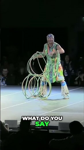 Indigenous Dancers Amaze with Hoop Dance #shorts