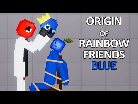 The ORIGIN Of Roblox Rainbow Friends BLUE - Roblox Rainbow Friends - People Playground