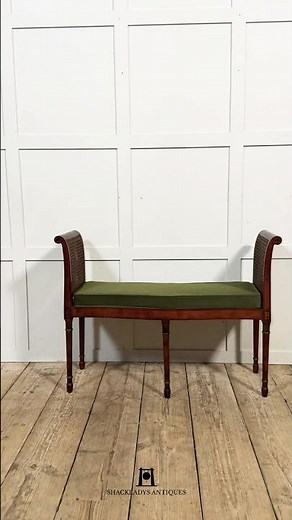 Satinwood Painted stool #shorts #antiquefurniture #furniture