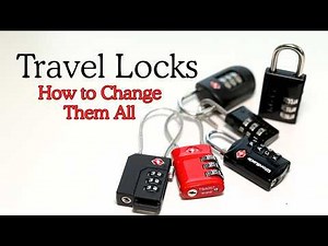 How to Change the Combination on Travel Locks (TSA, Cable, & More)