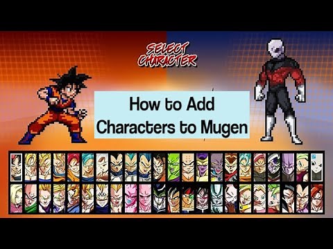 How To Add Character To Mugen Game