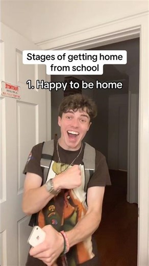 Stages of Getting Home from School 🏫