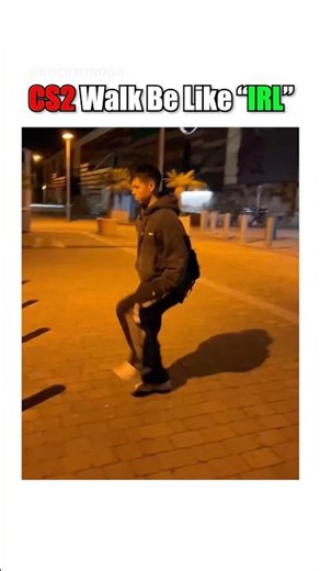 Cs2 walk be like 😂 (IRL)