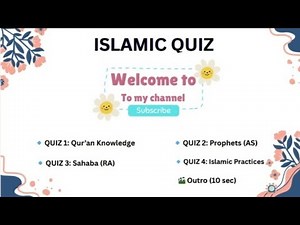 Islamic Quiz | Test Your Islamic Knowledge – Can You Get All Right?