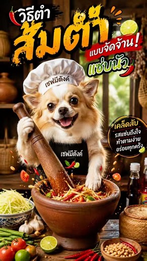 วิธีทำส้มตำปูปลาร้า สูตรนัวแซ่บจัดจ้าน เส้นกรอบ ปลาร้าหอมฟุ้ง ทำง่ายใน 5 นาที