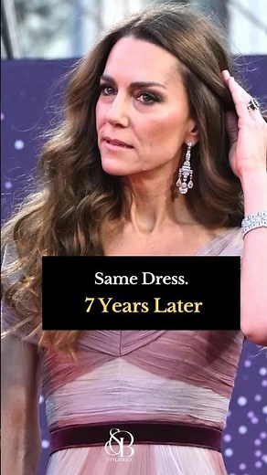 Princess Kate Rewore Her 2019 Gucci Dress at BAFTA 2026 👑✨#stylebuzz #KateMiddleton #bafta2026