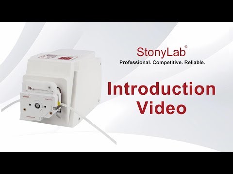 StonyLab Single-Channel Peristaltic Pump – High-Precision Fluid Delivery! 💧⚙️✨