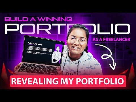How to build a winning portfolio as a freelancer | Revealing My Portfolio 🤯