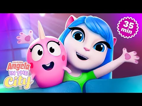 All Episodes in One Video! 🙌 Talking Angela: In The City Compilation