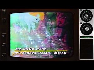 1987 - WUTV - My Little Pony and Friends
