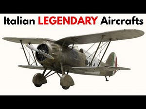 Every Italian Aircraft Used In WW2 || History Revisited