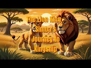 Kid’s Moral Story | Bedtimes Story | The Lion King - Simba's Journey to Kingship