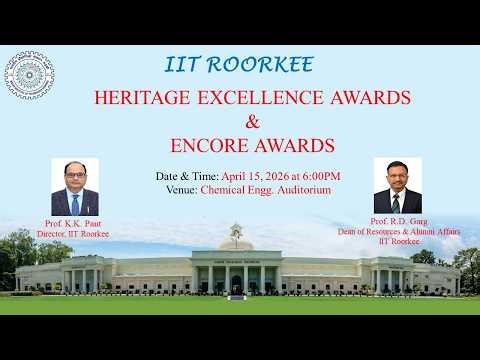 IITR Excellence Awards Ceremony